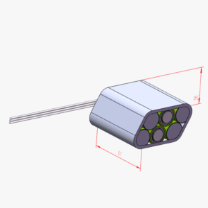 custom 11.1v 5ah lithium pvc wrap battery