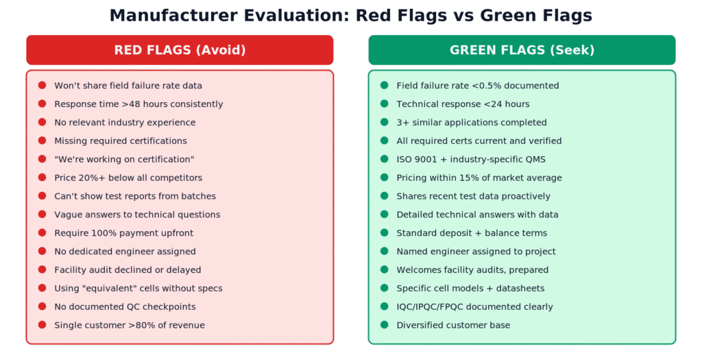 red green flags