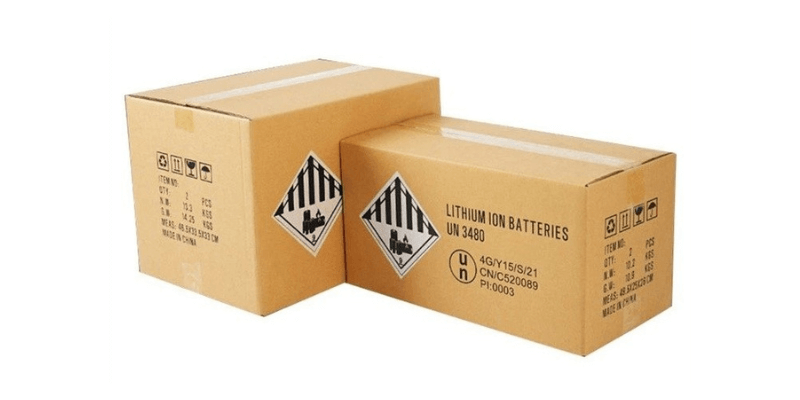 lithium battery pack shipment with un carton