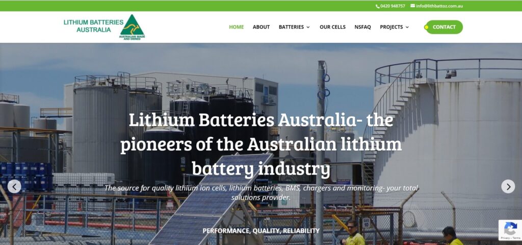 lithium batteries australia