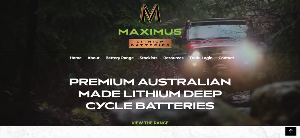 maximus lithium batteries