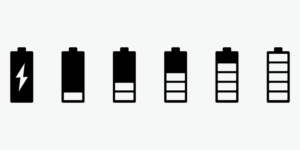 chargement de la batterie