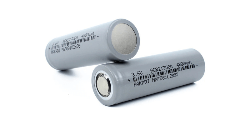 Cellule de batterie 21700