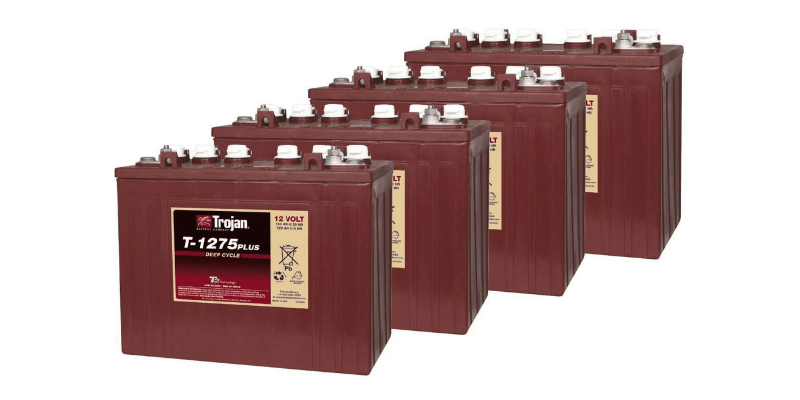 trojan 12v 150ah deep cycle batterier