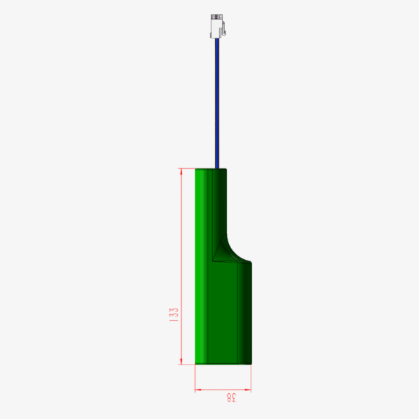 custom 11.1v 7ah 18650 pvc wrap battery pack