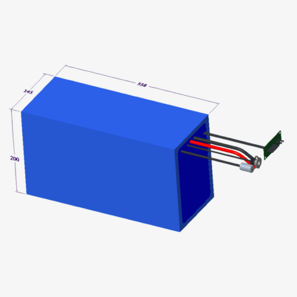 custom 12v 150ah pvc wrap lifepo4 battery