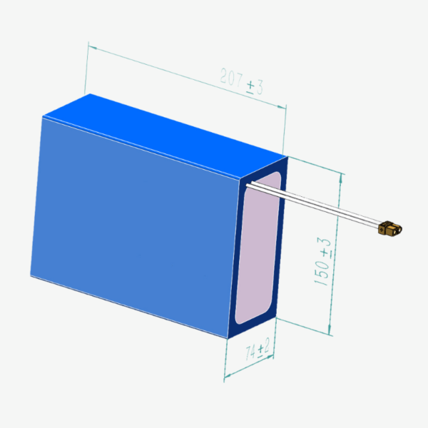 custom 24v 18ah pvc wrap battery