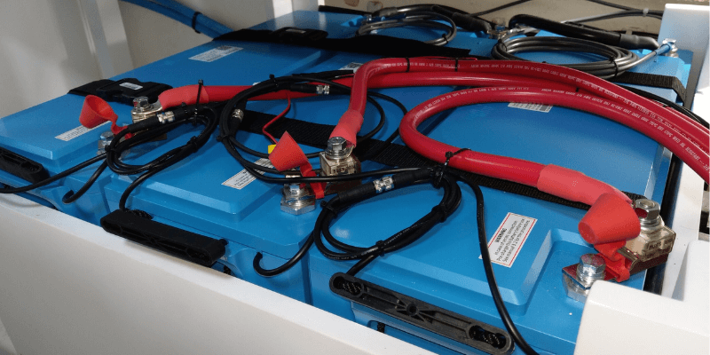 marine batteries installing