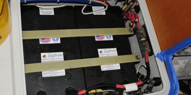 marine lithium batteries connecting