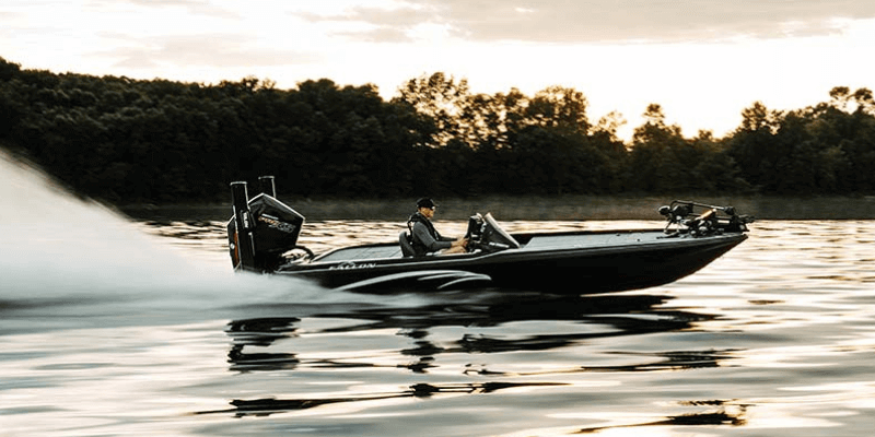 boat with lithium trolling motor batteries