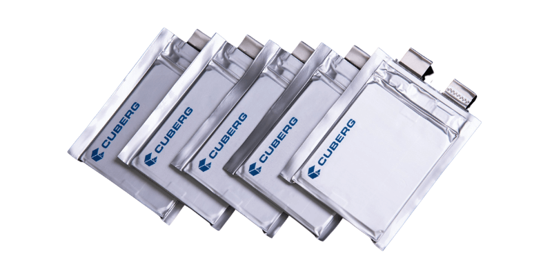 cuberg lithium metal cells