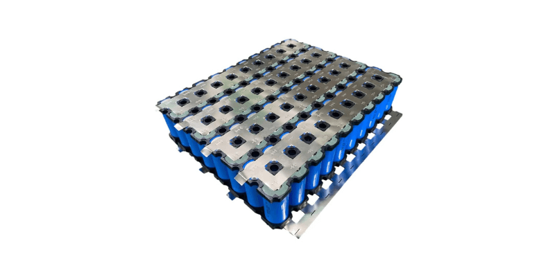 lithium batteries with nickel strips