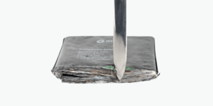 lithium ion battery is punctured