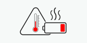 Überhitzung der Batterie