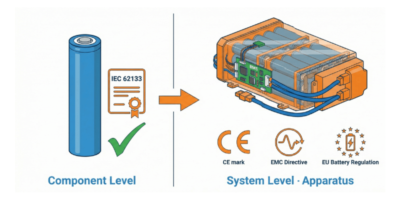 iec cells vs battery pack