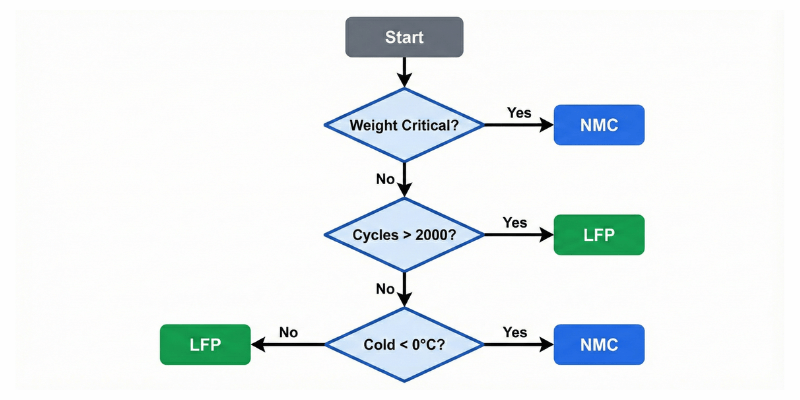 lfp nmc decision flowchart