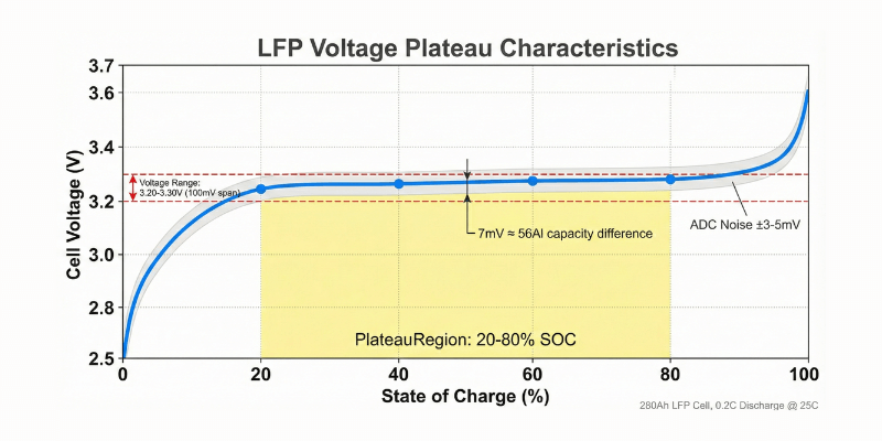 lfp voltage plateau curve