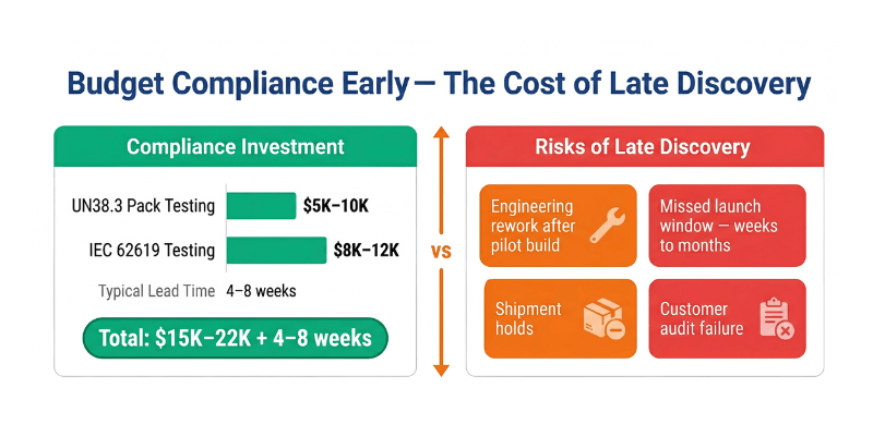 compliance cost vs delay risk