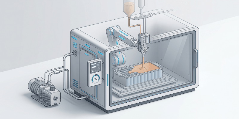 vacuum potting