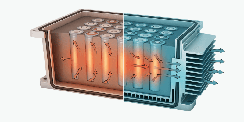 thermal bridge to heat sink